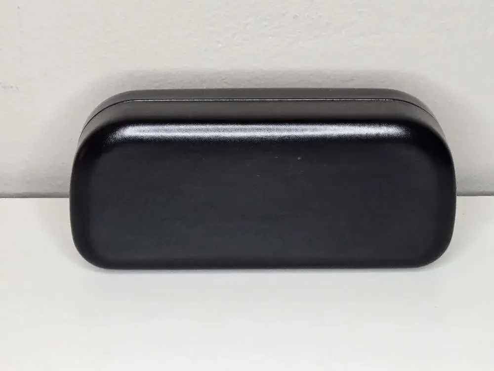 Coach New York Black Hard Shell Clamshell Eyeglasses or Sunglasses Case